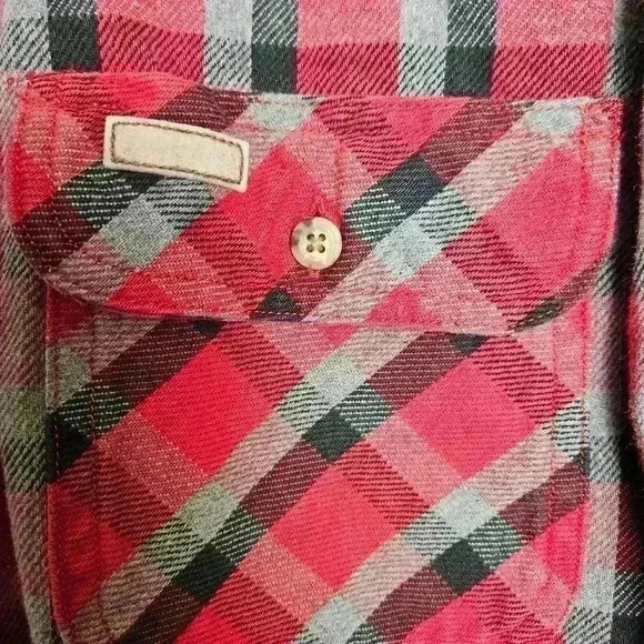 Carhartt Men's Red Plaid Heavyweight Shirt/Jacket/Shacket XXL Outerwear/Workwear - Picture 2 of 6